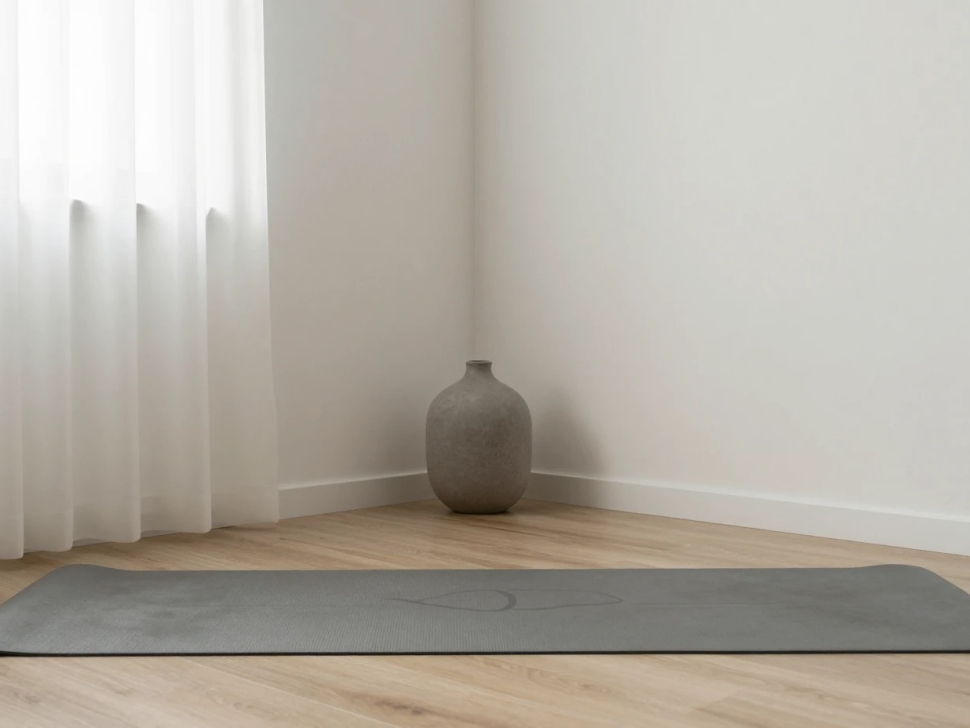 Домашний уголок для йоги